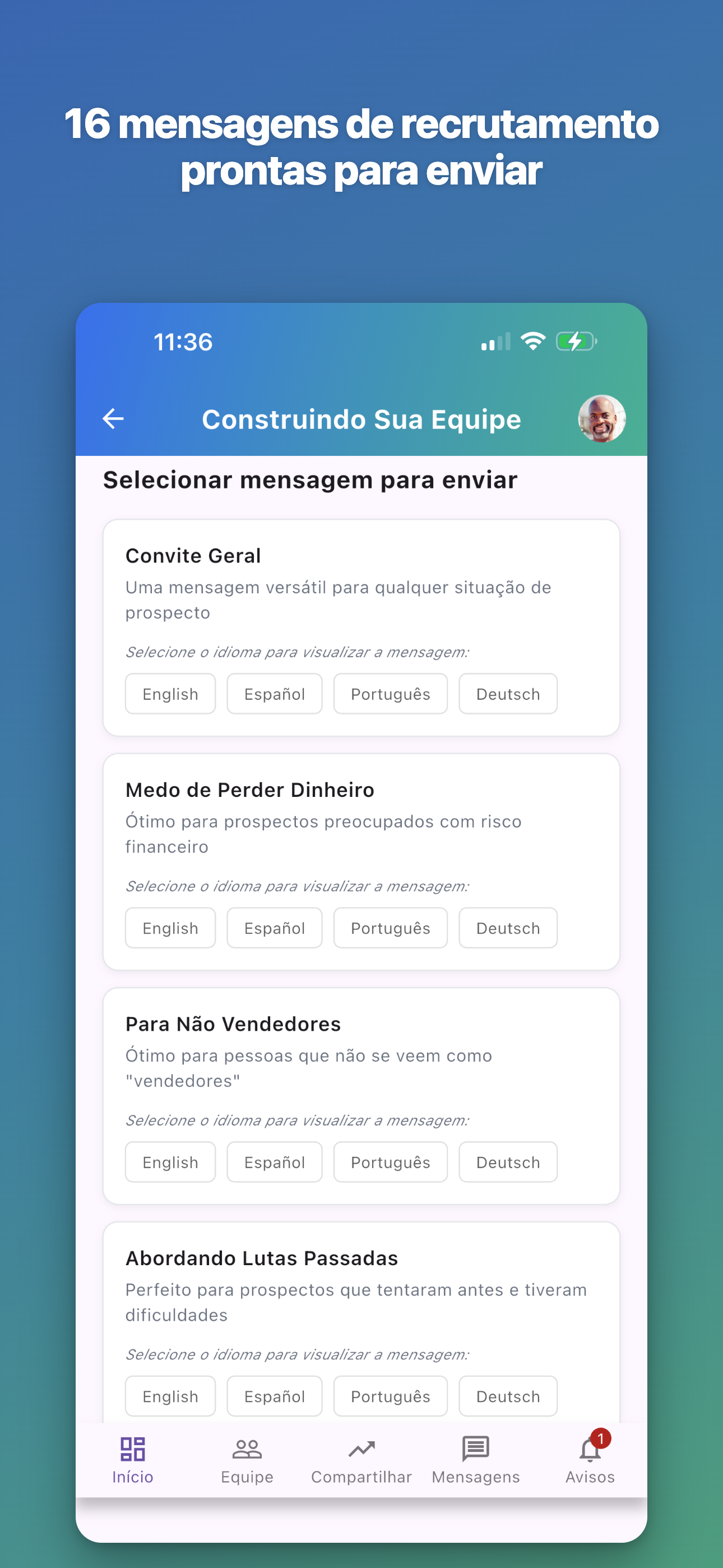 16 mensagens de recrutamento prontas para enviar
